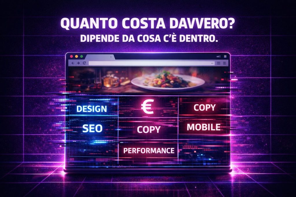 Quanto costa davvero un sito web nel 2026?