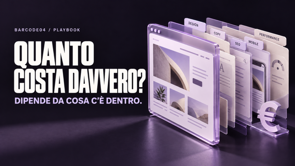 Quanto costa davvero un sito web nel 2026?