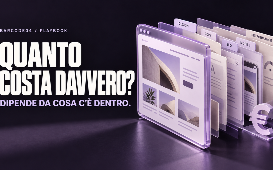 Quanto costa davvero un sito web nel 2026?